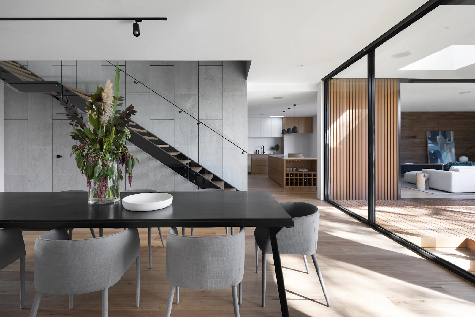 Interior de un hogar